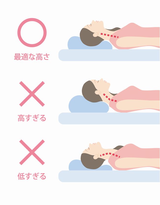 まくらの選び方を間違えるとどうなる？